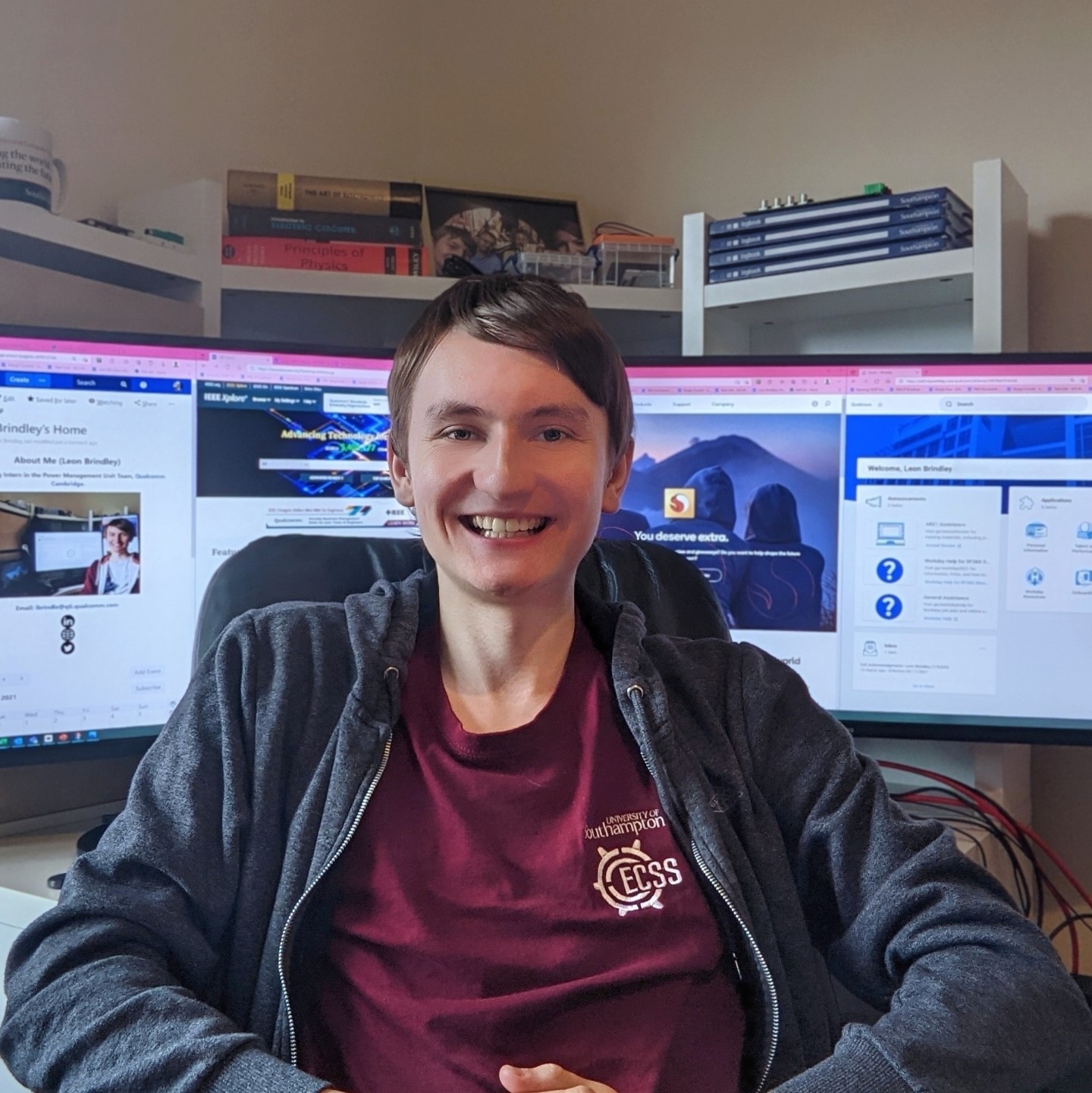 Leon Brindley Qualcomm Engineering Internship