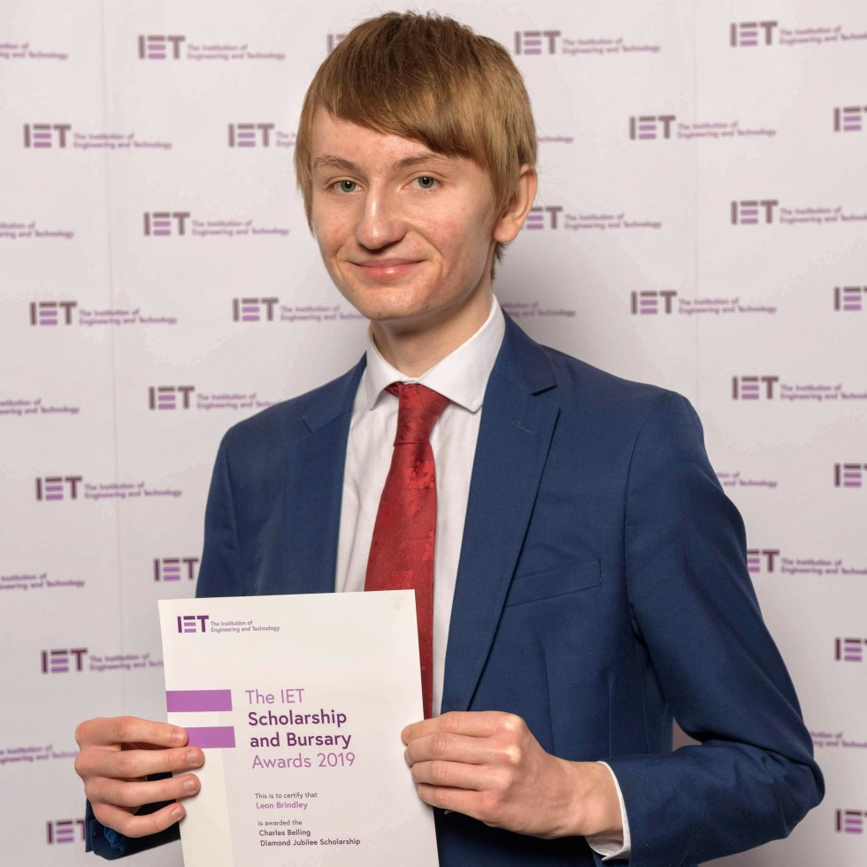 IET Diamond Jubilee Scholarship Certificate
